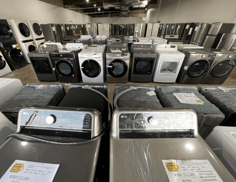 Washers and dryers