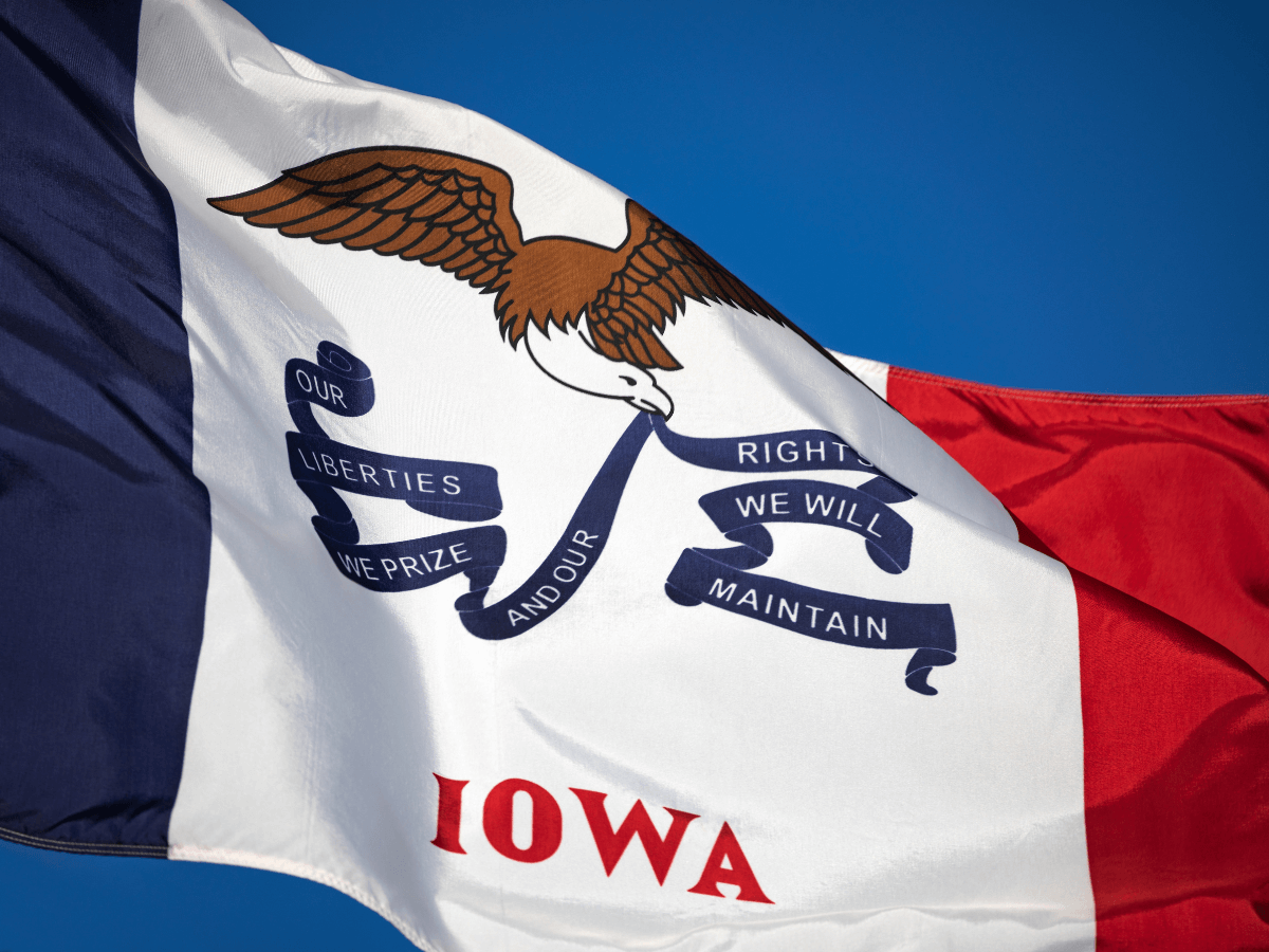 Iowa flag
