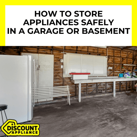 Garage & Basement Appliance Storage Tips